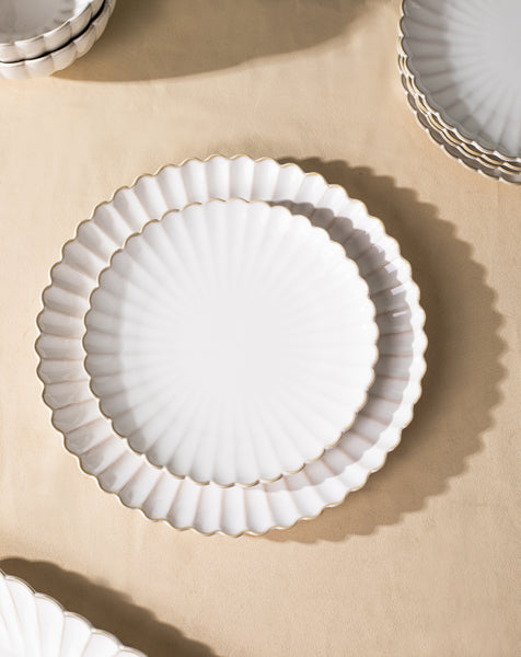 Porzellan Geschirr-Set »Calla« 26-Teilig» 6-Personen
