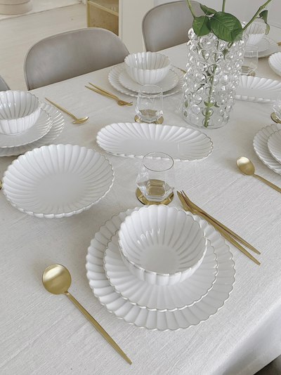 Porzellan Geschirr-Set »Calla« 26-Teilig