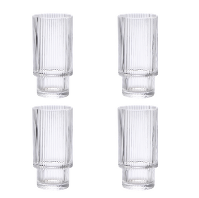 4 x Ripple Glas Long