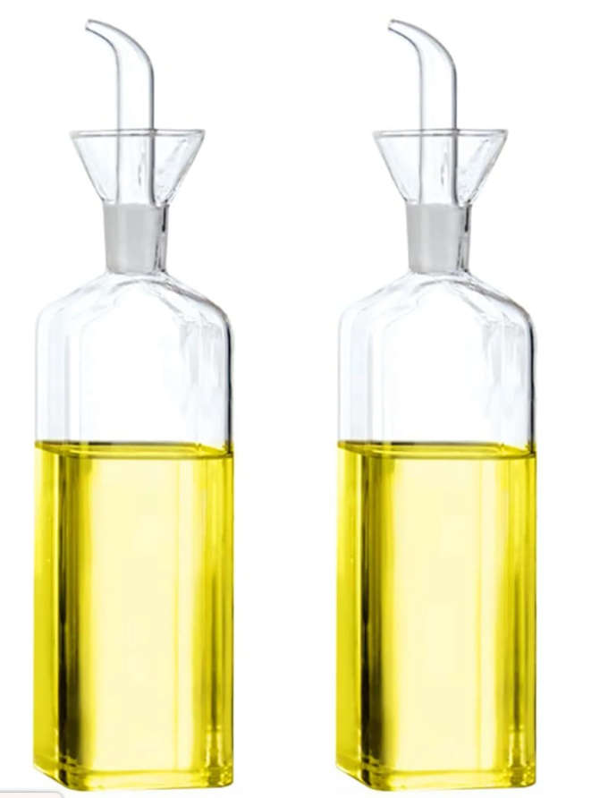 2x Glasflaschen »Olio«