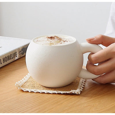 Bauchige Tasse rund »Marshmallow«