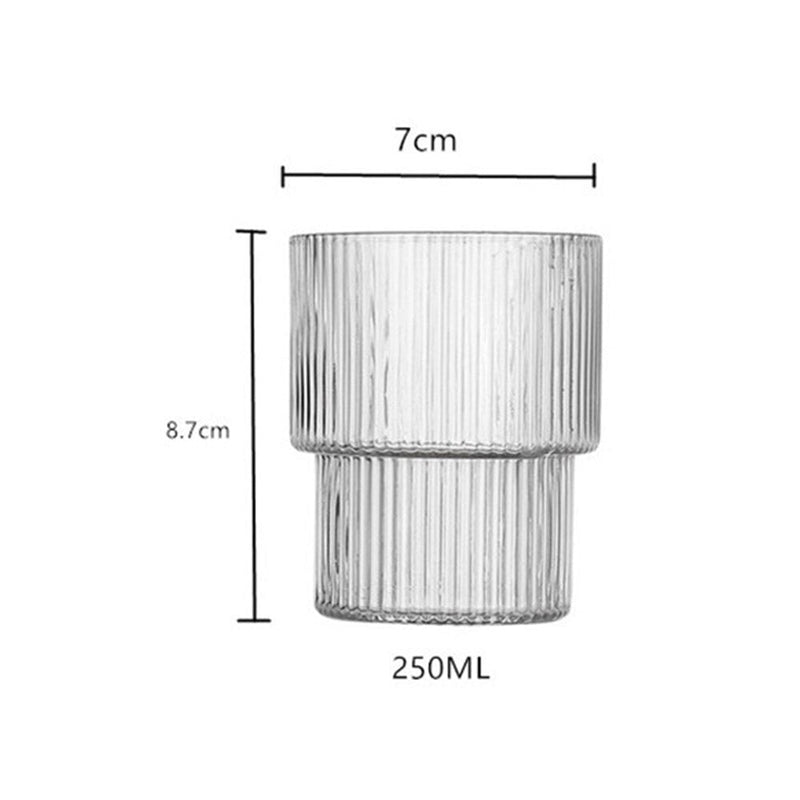 4 x Ripple Glas Short